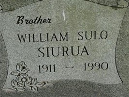 William Sulo Siurua William Sulo Siurua