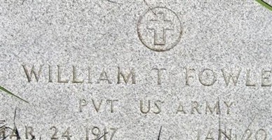 William T Fowler William T Fowler