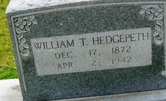 William T Hedgepeth