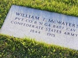 William T McWaters