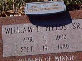 William Thomas Fields, Sr