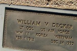 William V Decker