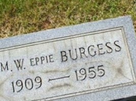 William W (Eppie) Burgess