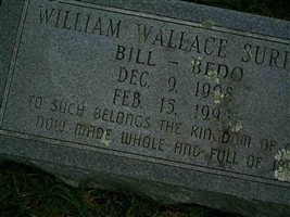 William Wallace "Bill---Bedo" Surface
