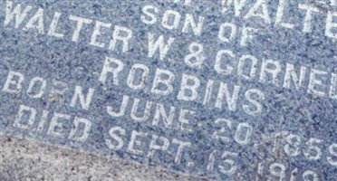 William Walter Robbins William Walter Robbins