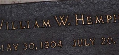 William Wayman Hemphill