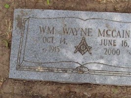 William Wayne McCain William Wayne McCain