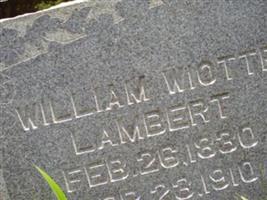 William Wiotte Lambert