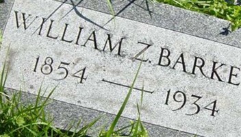 William Z Barker William Z Barker