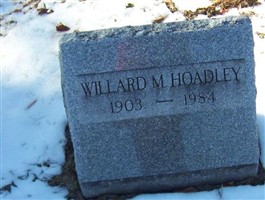 Williard M Hoadley