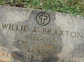 Corp Willie A Braxton