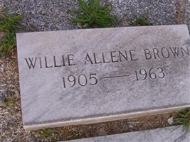 Willie Allene Brown