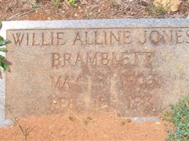 Willie Alline Jones Bramblett
