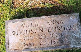 Willie Anna Woodson Durham