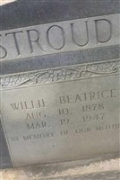 Willie Beatrice Stroud Willie Beatrice Stroud