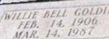 Willie Bell Golding Parker Willie Bell Golding Parker