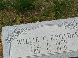 Willie C Rhoades Willie C Rhoades