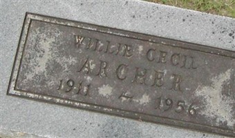Willie Cecil Archer