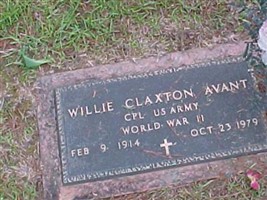 Willie Claxton Avant