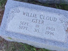 Willie Cloud Geer