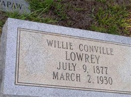 Willie Conville Lowry