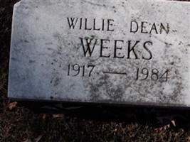 Willie Dean Weeks