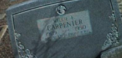 Willie E Carpenter Willie E Carpenter