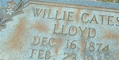 Willie E Cates Lloyd