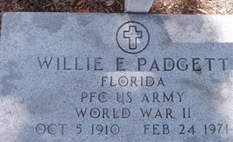 Willie E. Padgett Willie E. Padgett