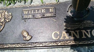 Willie Edward Cannon