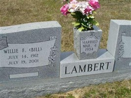 Willie F. 'Bill' Lambert