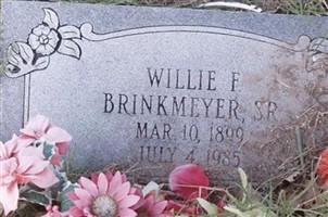 Willie F. Brinkmeyer, Sr Willie F. Brinkmeyer, Sr