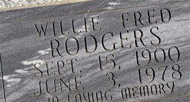 Willie Fred Rodgers