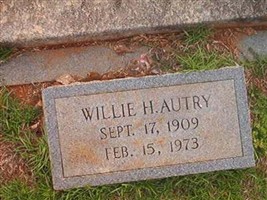 Willie H. Autry Willie H. Autry