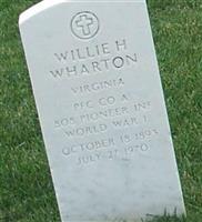 Willie H Wharton