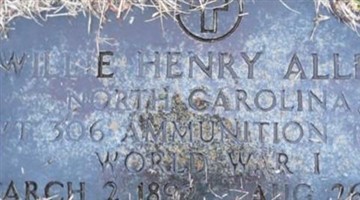 Willie Henry Allred Willie Henry Allred