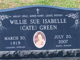 Willie Sue Isabelle Cate Green Willie Sue Isabelle Cate Green