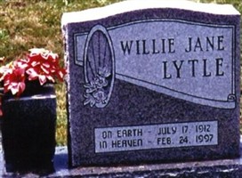 Willie Jane Lytle Willie Jane Lytle