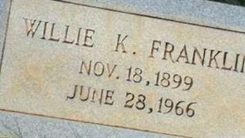 Willie K Franklin