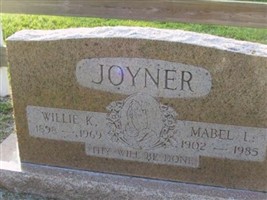 Willie K Joyner