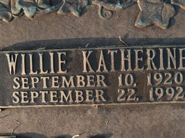 Willie Katherine Culberson Willie Katherine Culberson