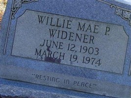 Willie Mae Perkins Widener Willie Mae Perkins Widener