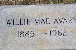 Willie Mae Walter Avary Willie Mae Walter Avary
