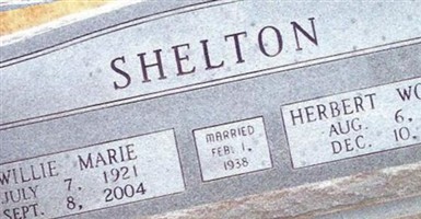Willie Marie "Judy" Kline Shelton