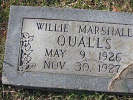 Willie Marshall Qualls Willie Marshall Qualls