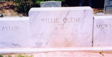 Willie Olene Daniel McWhorter