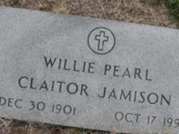 Willie Pearl Claitor Jamison