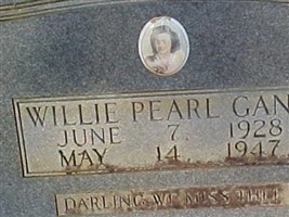 Willie Pearl Gant Willie Pearl Gant