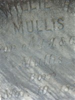 Willie R. Mullis Willie R. Mullis