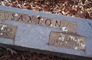Willie Saxton Willie Saxton